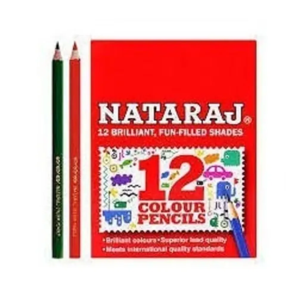 Nataraj colour pencil 12 Small