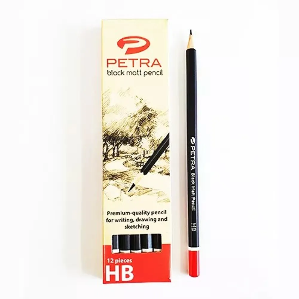 Petra Black Pencil HB 2B