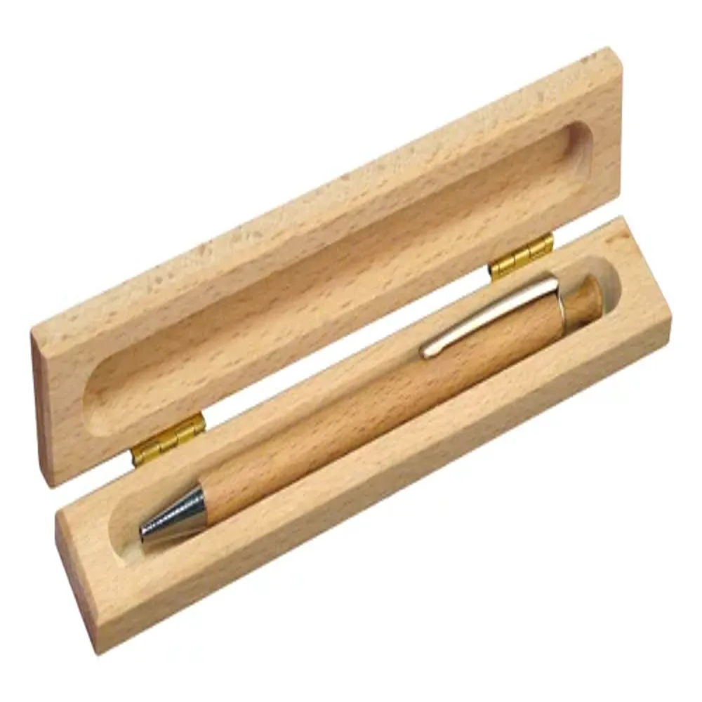 Wooden Pen box With Pen