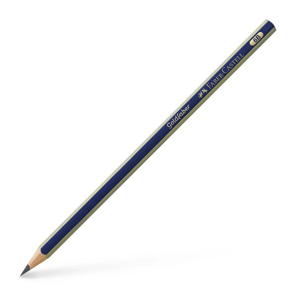 Pencil Faber Castell-6B (Blue)