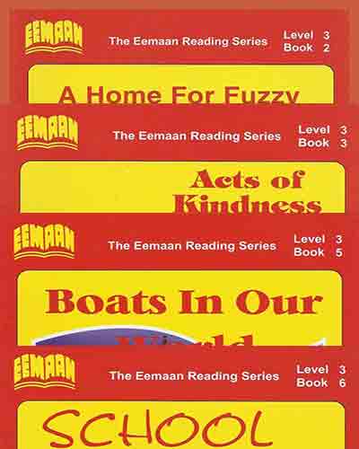 The Eemaan Reading Series Level 3-Book 2, 3, 5, 6